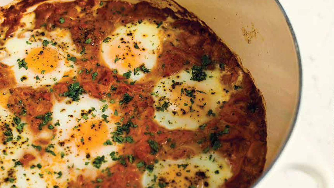 Curry Braised Eggs